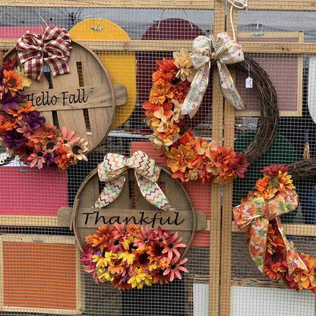 Fall wreaths